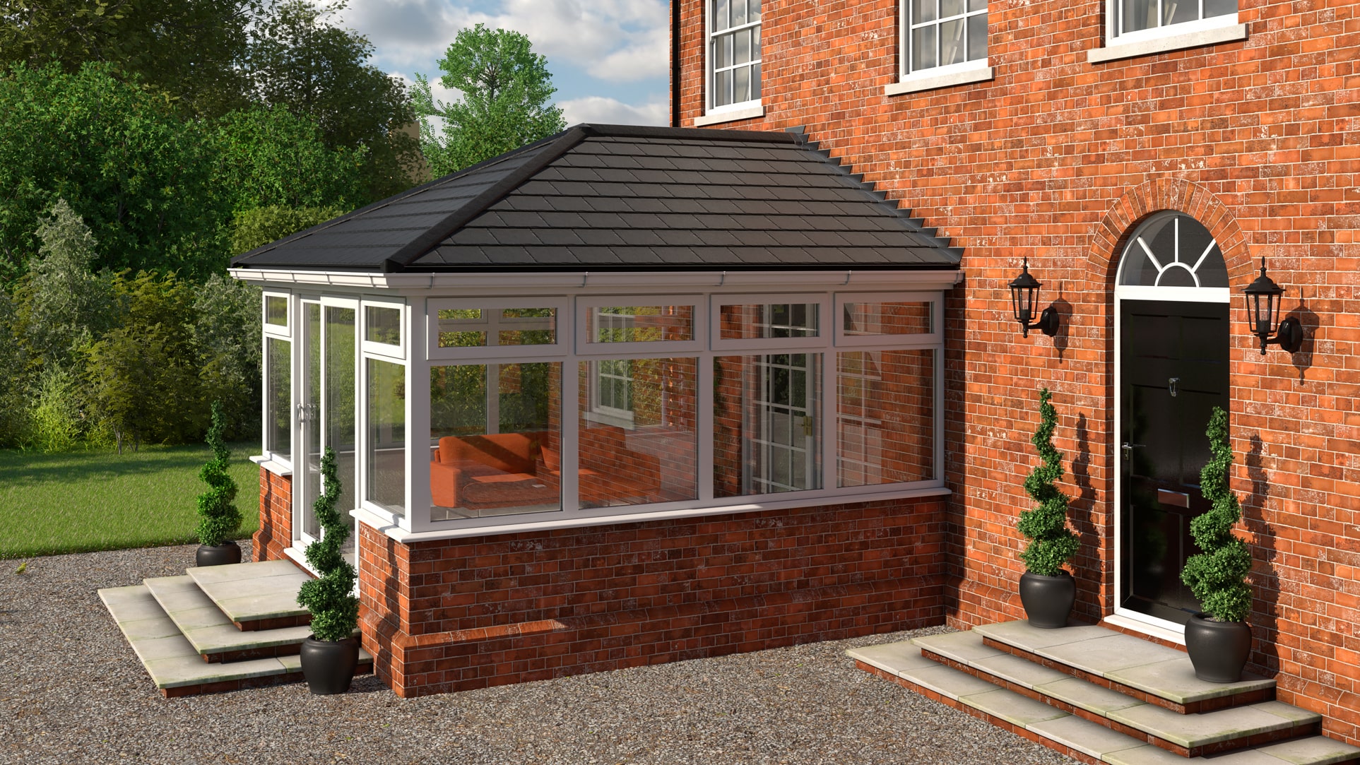 Tiled Conservatory Roofs HomeChoice Windows